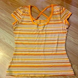 Y2K Summer Tee with Crossback